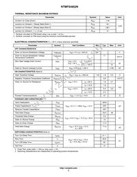 NTMFS4852NT3G Datasheet Page 3