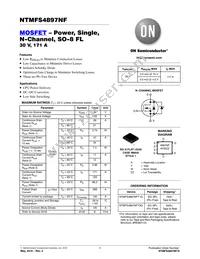 NTMFS4897NFT3G Datasheet Cover
