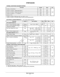 NTMFS4925NET1G Datasheet Page 2