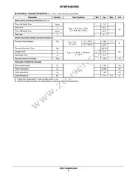 NTMFS4925NET1G Datasheet Page 3