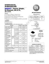NTMFS4927NCT3G Datasheet Cover