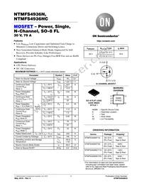 NTMFS4936NCT1G Datasheet Cover