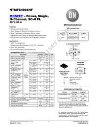 NTMFS4985NFT3G Datasheet Cover