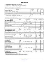 NTMFS4C025NT3G Datasheet Page 2