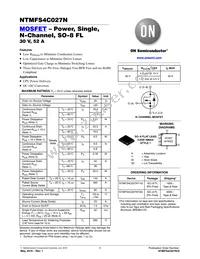 NTMFS4C027NT1G Datasheet Cover