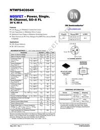 NTMFS4C054NT1G Datasheet Cover