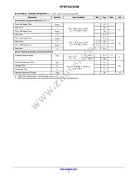 NTMFS4C250NT1G Datasheet Page 3