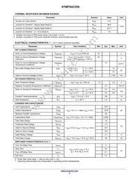 NTMFS4C55NT3G Datasheet Page 2