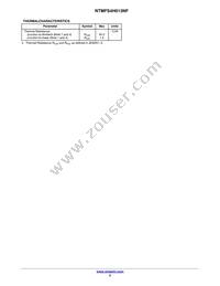 NTMFS4H013NFT1G Datasheet Page 2