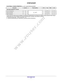 NTMFS4H02NFT1G Datasheet Page 4