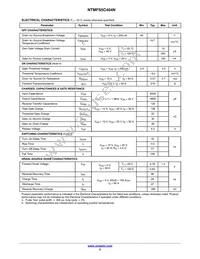 NTMFS5C404NT3G Datasheet Page 2