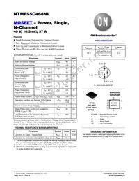 NTMFS5C468NLT3G Datasheet Cover