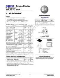 NTMFS5C604NLT3G Datasheet Cover