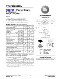 NTMFS5C628NLT3G Datasheet Cover