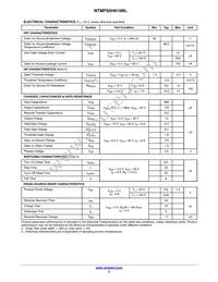 NTMFS5H610NLT1G Datasheet Page 2