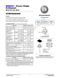 NTMFS6H836NT1G Datasheet Cover