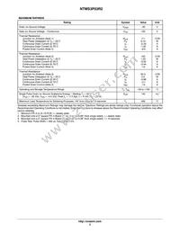 NTMS3P03R2G Datasheet Page 2