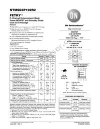 NTMSD3P102R2SG Datasheet Cover