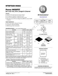 NTMTS001N06CTXG Datasheet Cover