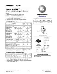 NTMYS011N04CTWG Datasheet Cover