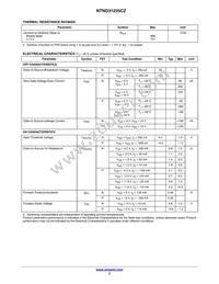 NTND31225CZTAG Datasheet Page 3