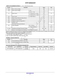 NTPF190N65S3HF Datasheet Page 2