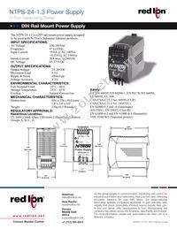 NTPS-24-1-3 Datasheet Cover