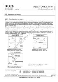 NTPS-24-20 Datasheet Page 21