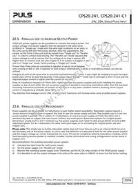 NTPS-24-20 Datasheet Page 23