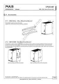 NTPS-48-10 Datasheet Page 19