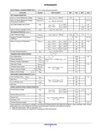 NTR3A052PZT1G Datasheet Page 2