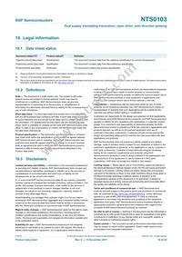 NTS0103GU10 Datasheet Page 18