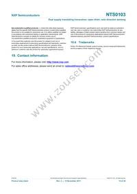 NTS0103GU10 Datasheet Page 19