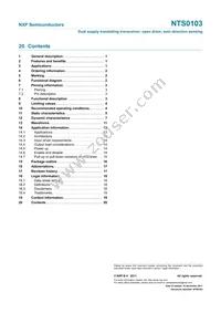 NTS0103GU10 Datasheet Page 20