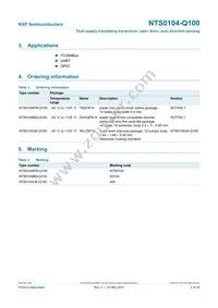 NTS0104UK-Q100Z Datasheet Page 2