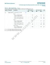 NTS0304EUKZ Datasheet Page 7