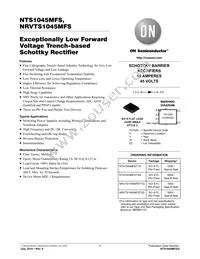 NTS1045MFST3G Datasheet Cover