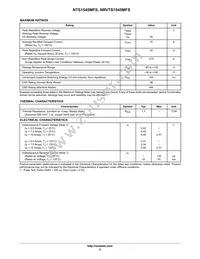 NTS1545MFST3G Datasheet Page 2