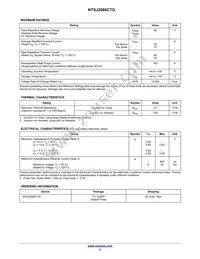 NTSJ2080CTG Datasheet Page 2