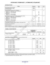 NTST60100CTG Datasheet Page 2