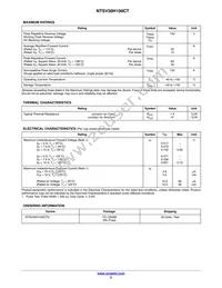 NTSV30H100CTG Datasheet Page 2