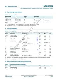 NTSX2102GU8X Datasheet Page 4