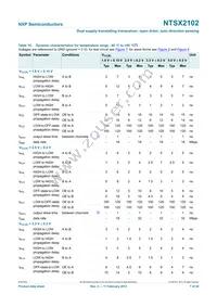NTSX2102GU8X Datasheet Page 7