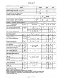 NTTD4401FR2G Datasheet Page 2