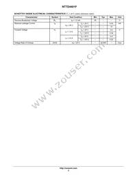 NTTD4401FR2G Datasheet Page 3