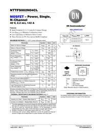 NTTFS002N04CLTAG Datasheet Cover