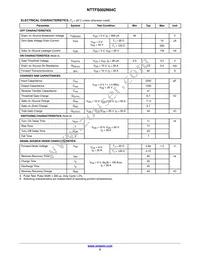 NTTFS002N04CTAG Datasheet Page 2