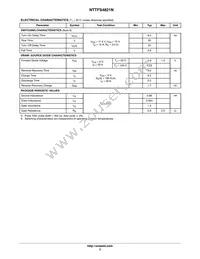 NTTFS4821NTWG Datasheet Page 3