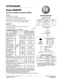 NTTFS4985NFTWG Datasheet Cover