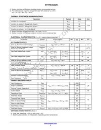 NTTFS4C02NTAG Datasheet Page 2